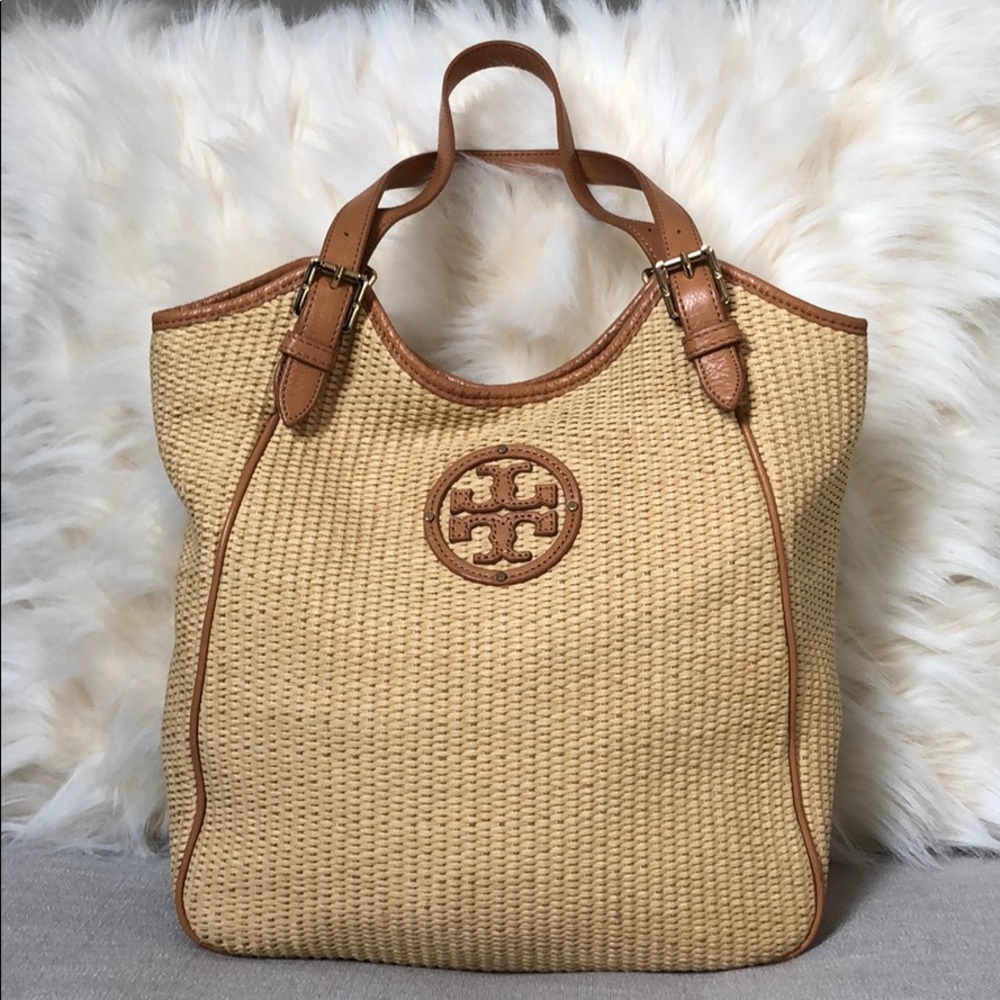 Tory Burch Woven Fabric Shoulder Bag